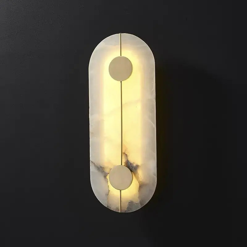 Alabaster Wall Sconce For Bedroom