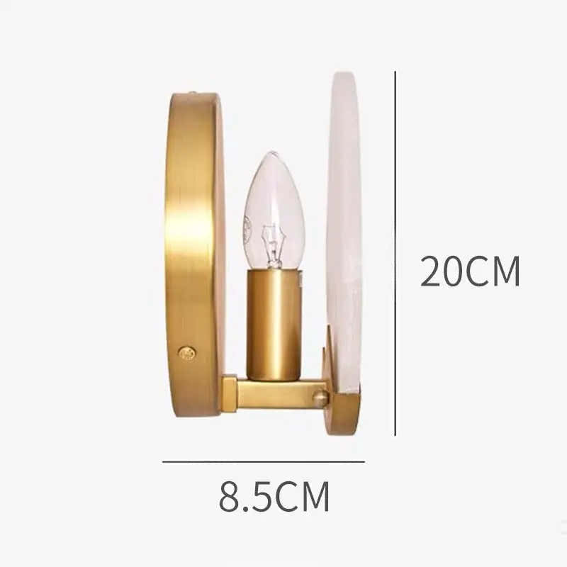 Alabaster Wall Sconces Lighting For Living Room