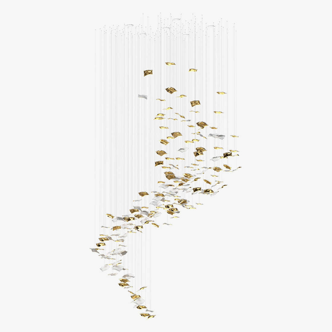 Whispering Kerchiefs Chandelier