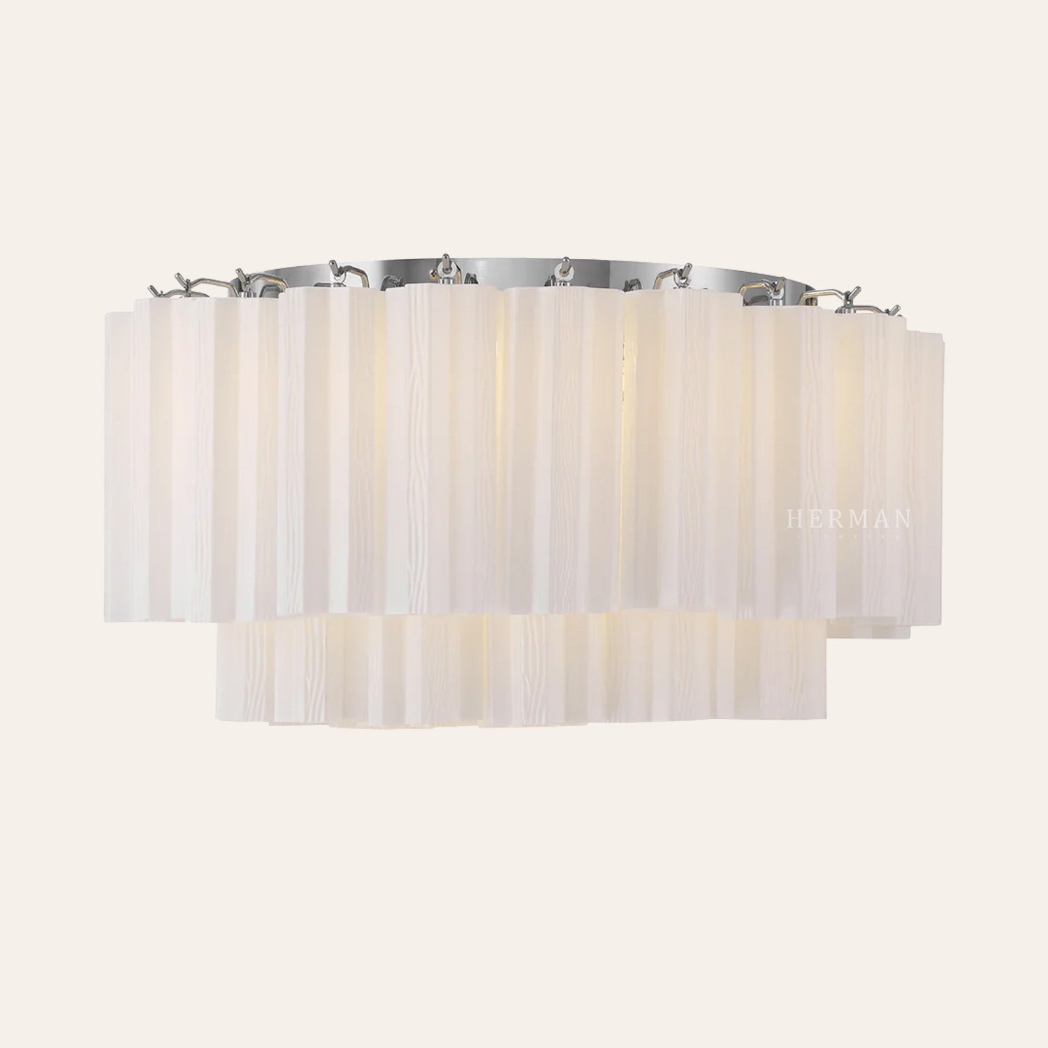 Addis Murano Glass Flushmount 22"/32"