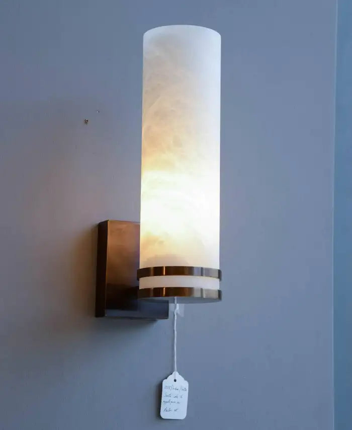 Alabaster Sconce 11.82''H