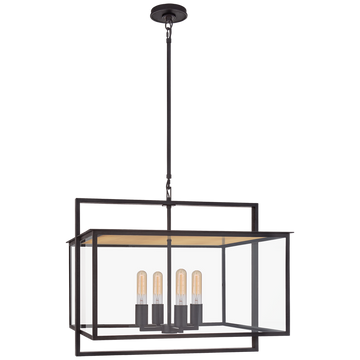 Halle Wide Hanging Lantern