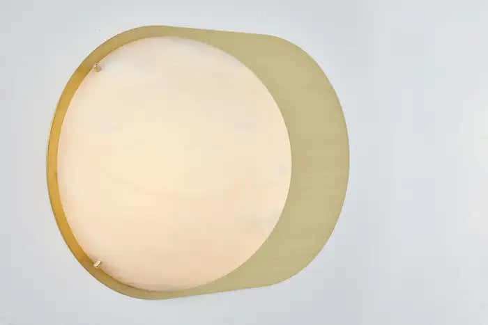 Large 'Toogle' Sconce With Alabaster