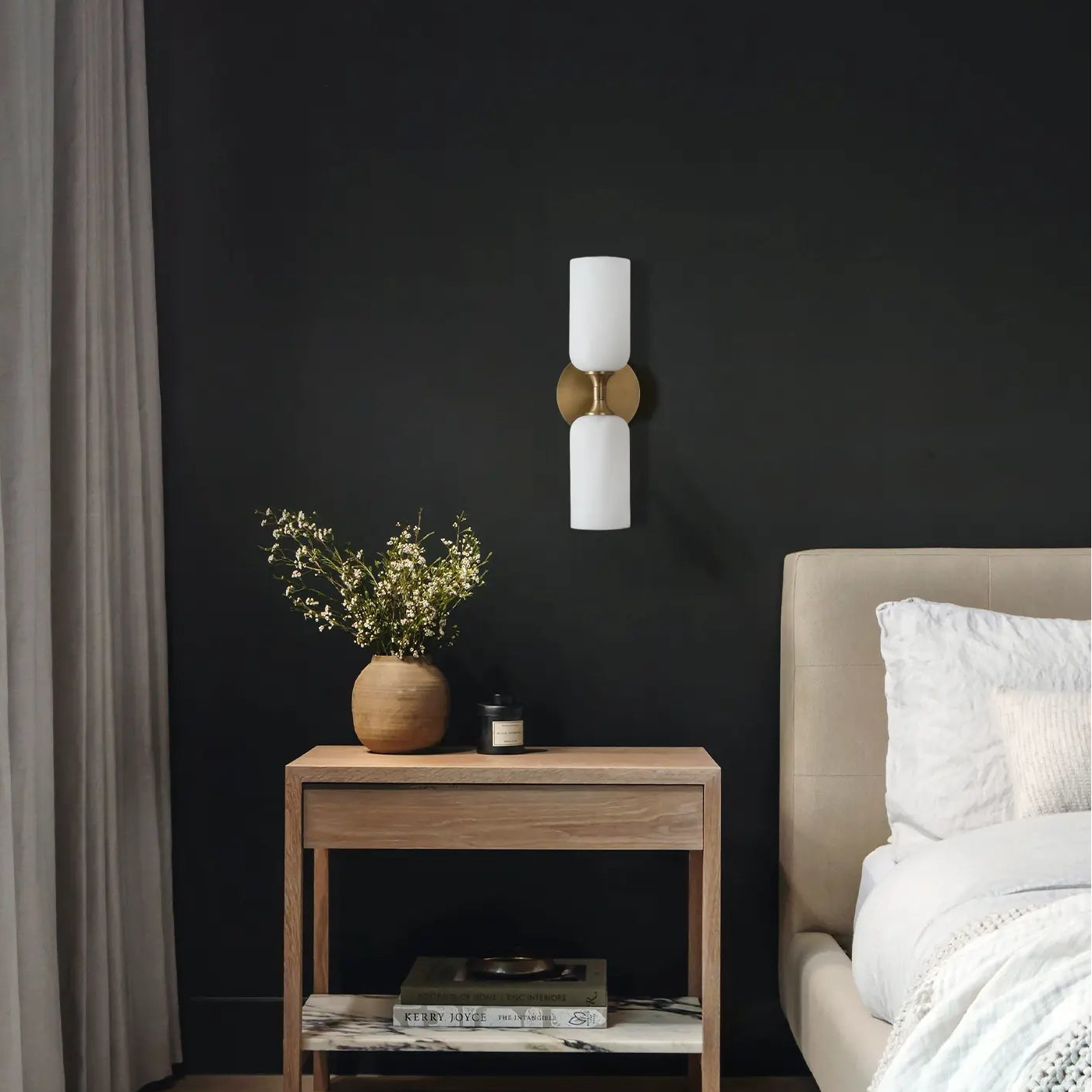 Monty Alabaster Linear Wall Sconce
