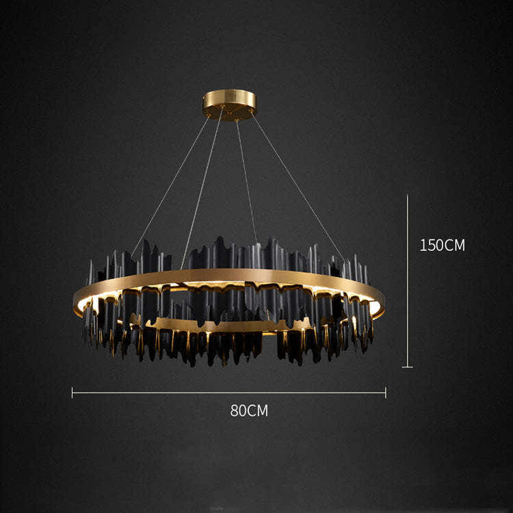 Dahlia Modern Ring Chandelier