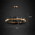 Dahlia Modern Ring Chandelier