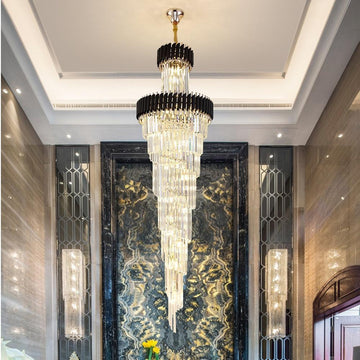 Enoch Multiple Tier Crystal Chandelier