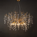 Crystal Raindrop Branch Chandelier