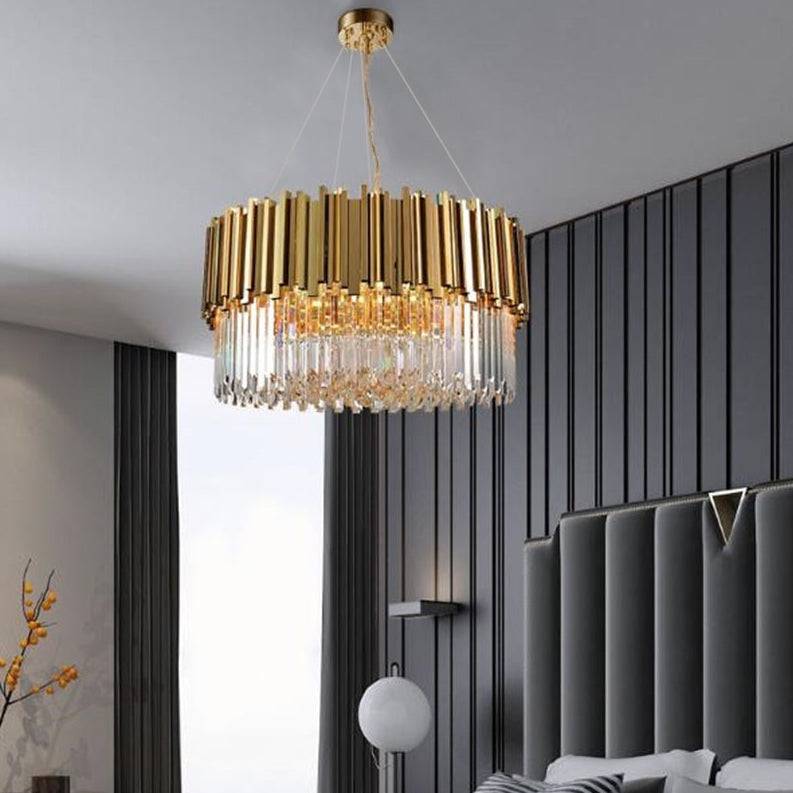 Giovanni Crystal Round Chandelier