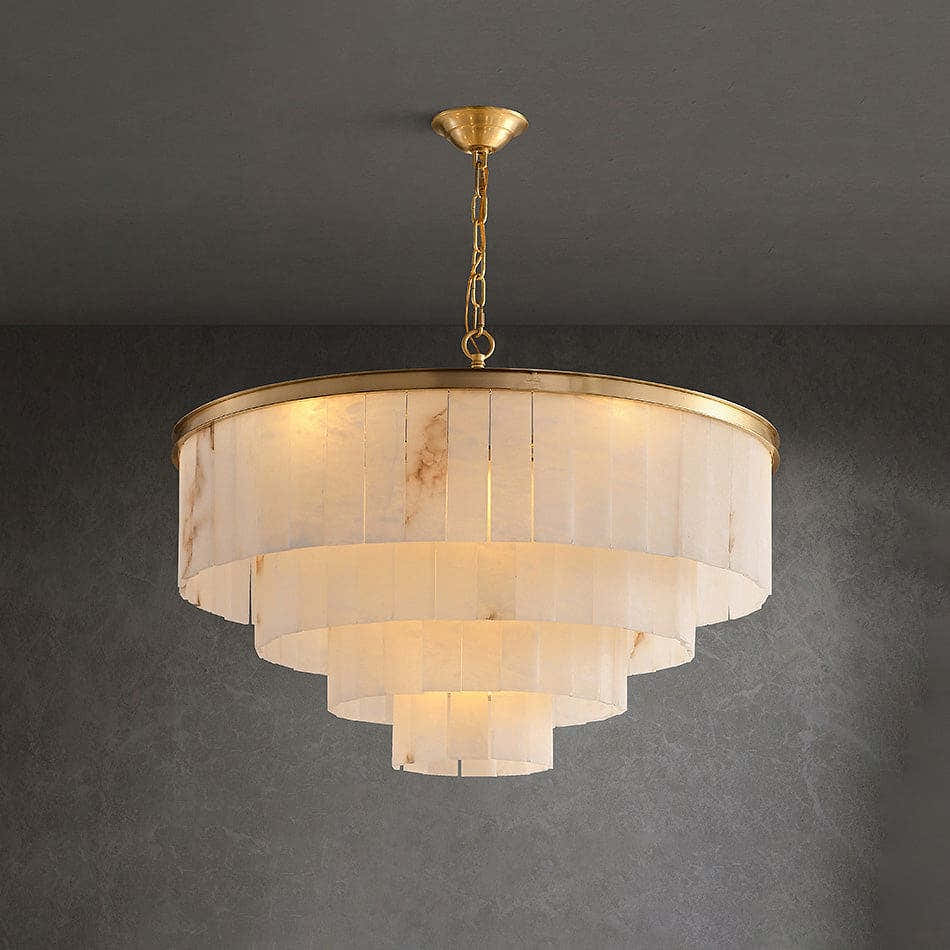 Alabaster 2/3/4/5 Tiered Chandelier