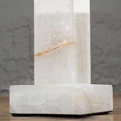 Alabaster Column Floor Lamps