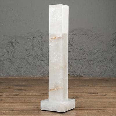Alabaster Column Floor Lamps