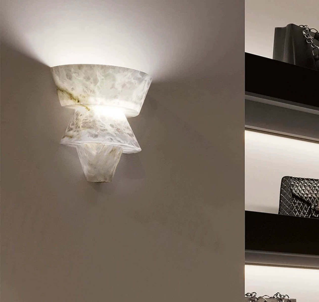 Alabaster Wall Lamp