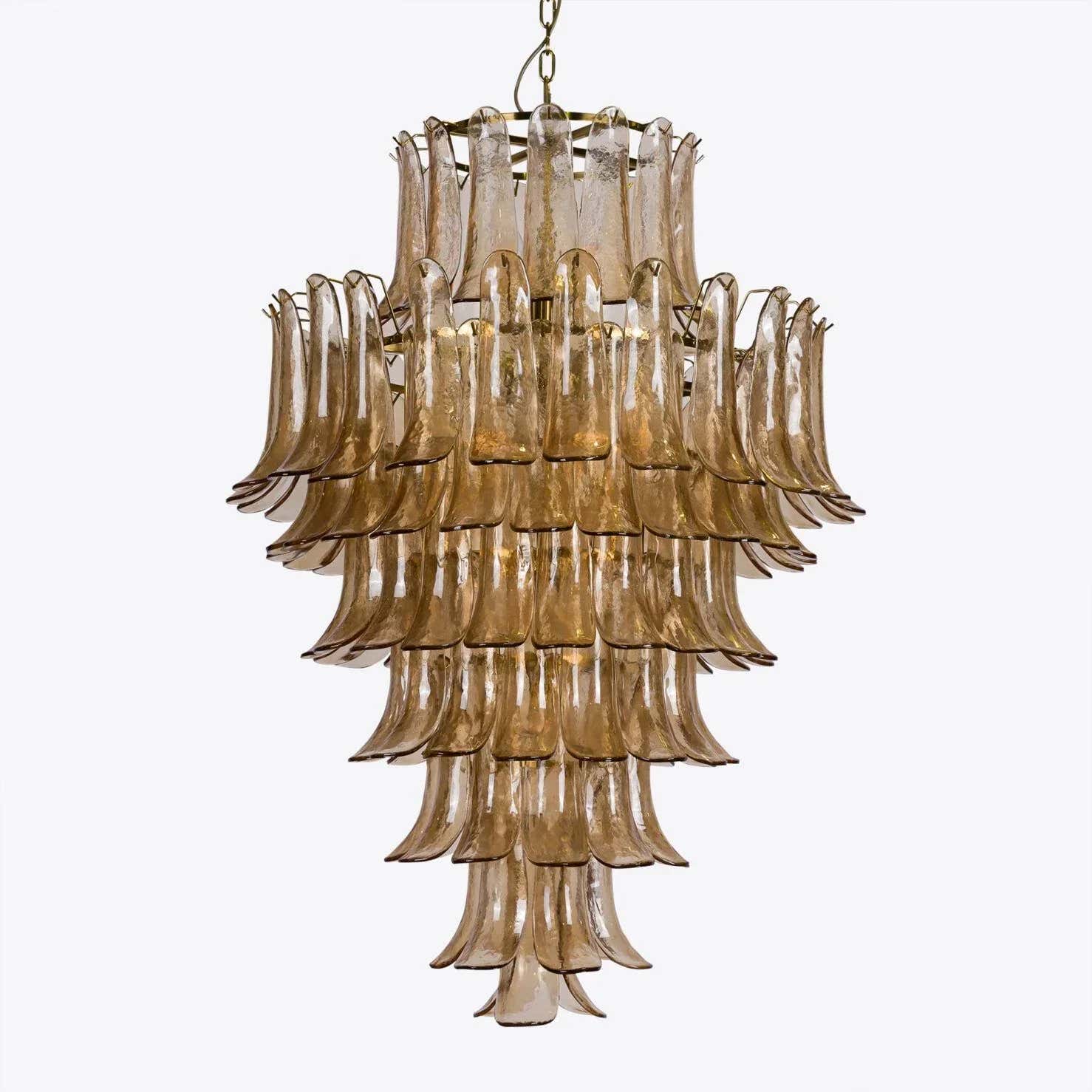 Amber Petalo Chandelier – 2 Sizes