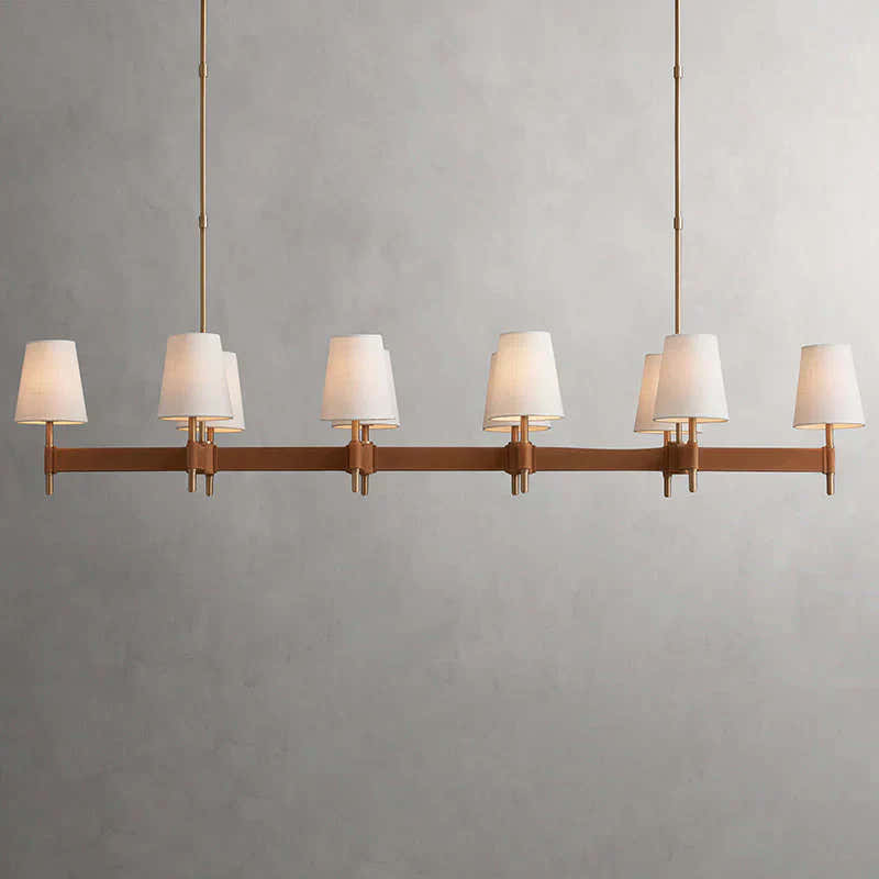 Hastings Midcentury Modern Linear Chandelier