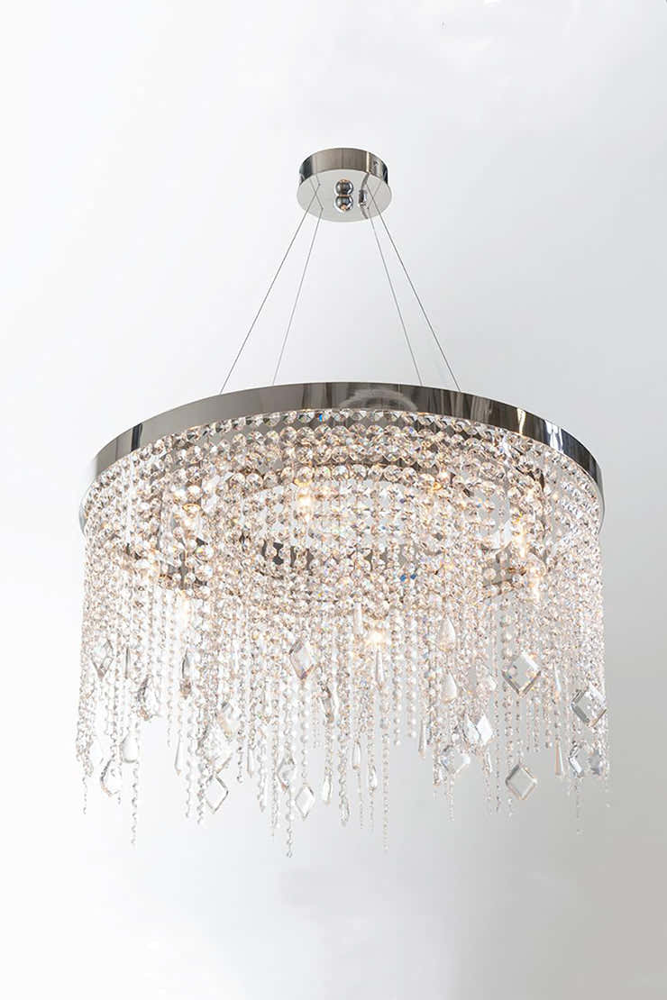 Astoria Round Crystal Chandelier