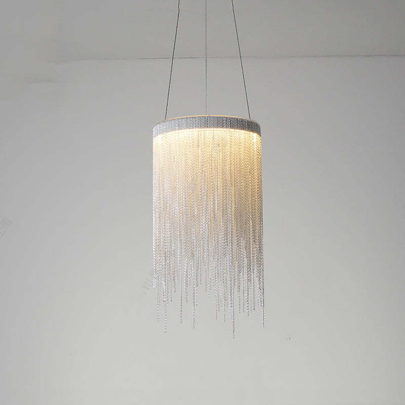 Tassel Round Mini Pendant