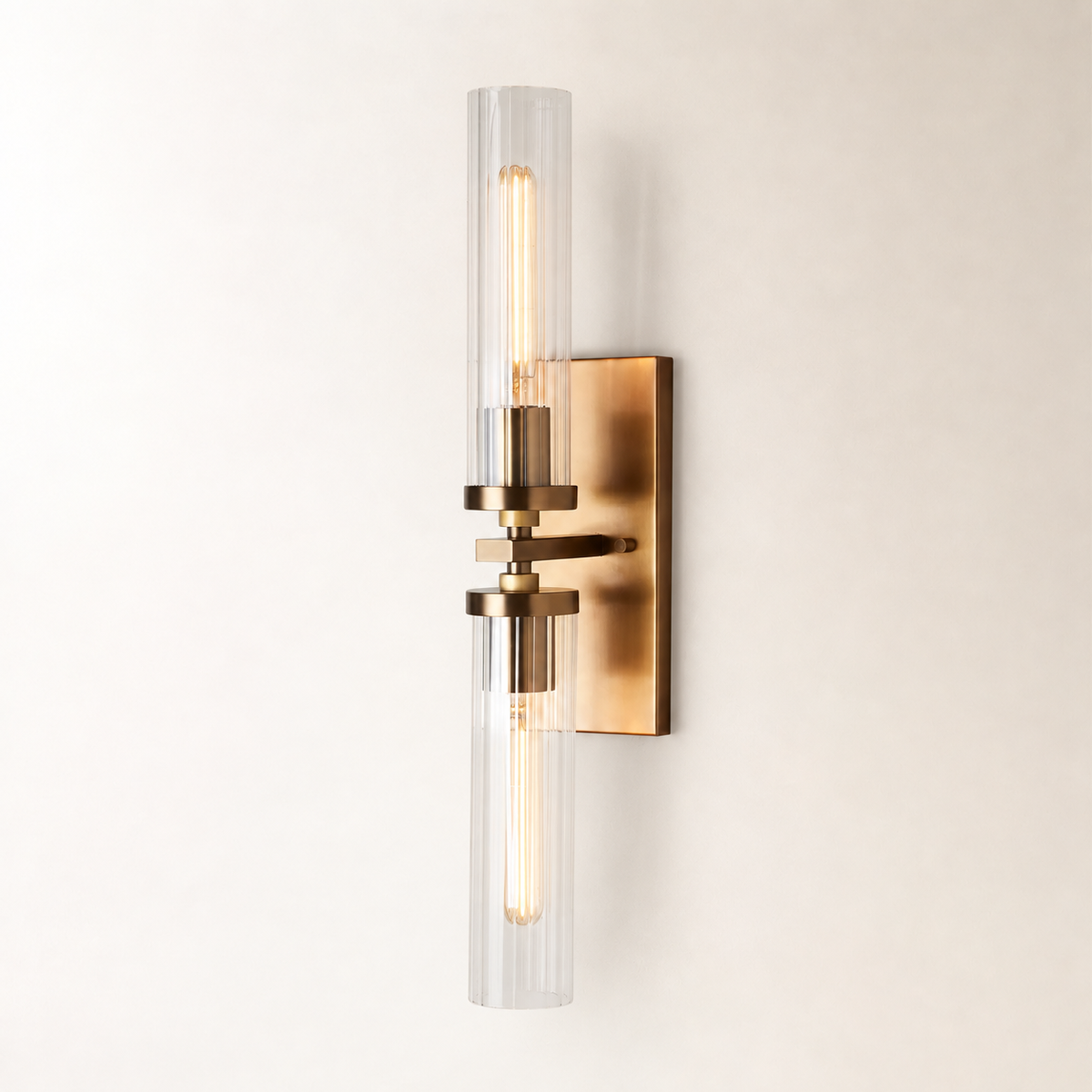 Andreas Double Sconce 5"
