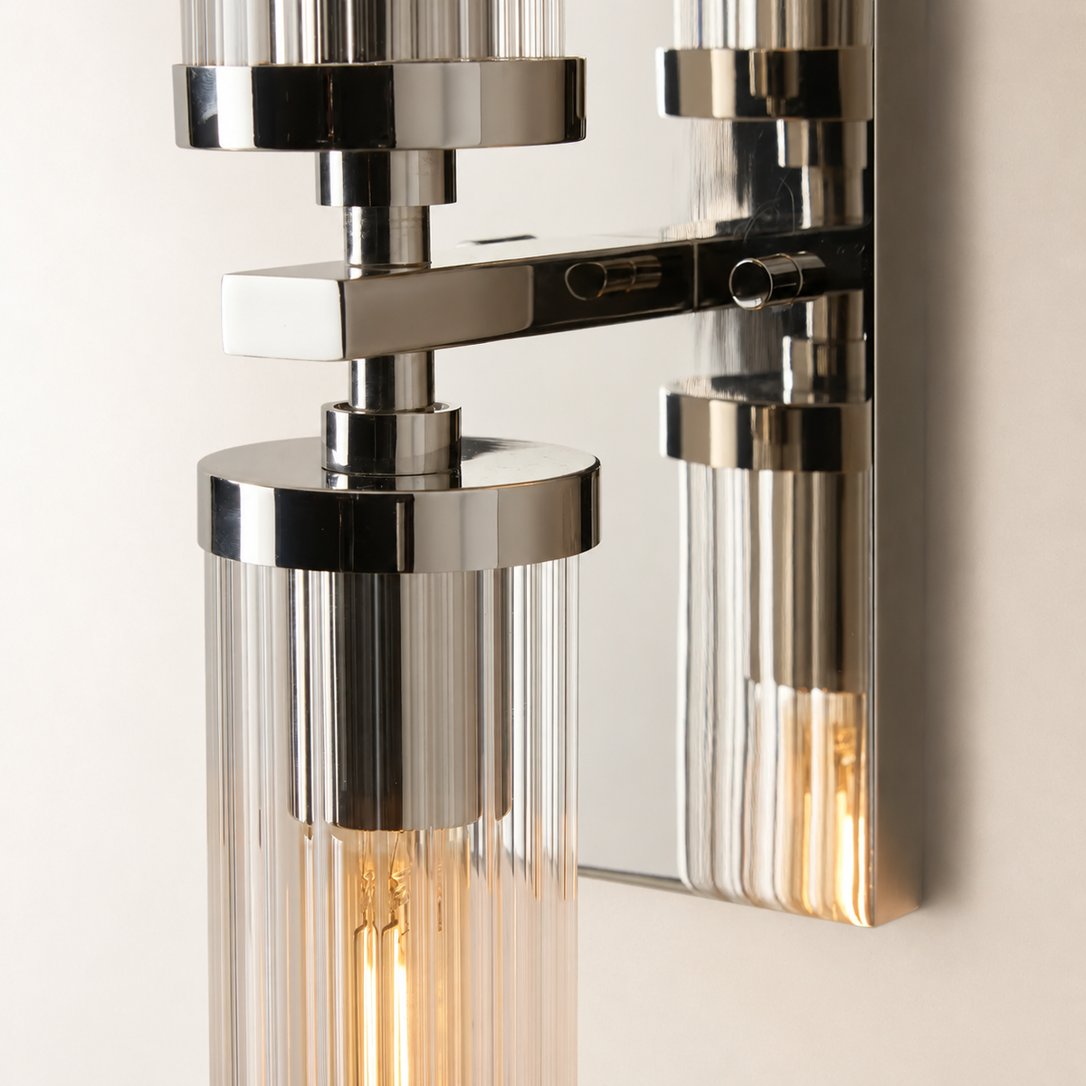 Andreas Double Sconce 5"