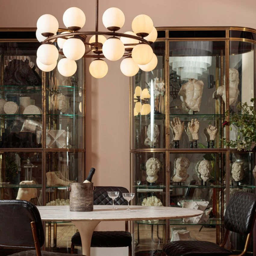 Baum Sputnik Chandelier