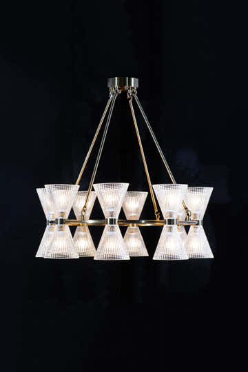 Boston Glass Chandelier