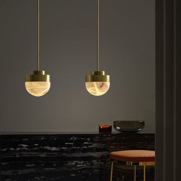 Lucid Alabaster Pendant Light