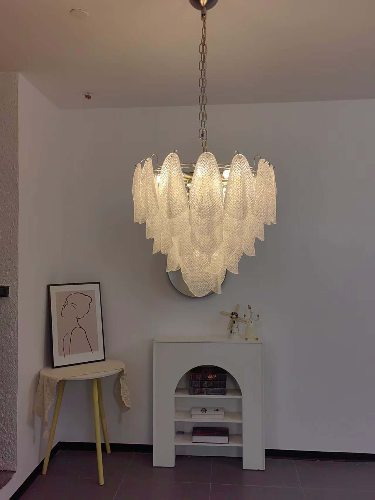 Murano Glass Teardrop Chandelier
