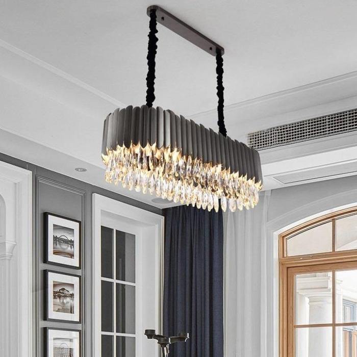 April Dining Room Chandelier Black