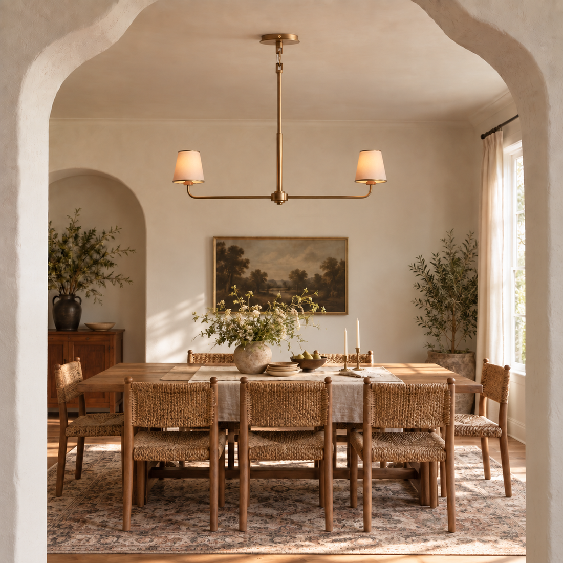Adria 2-Light Chandelier