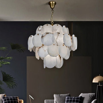 Caelum Alabaster Chandelier Light