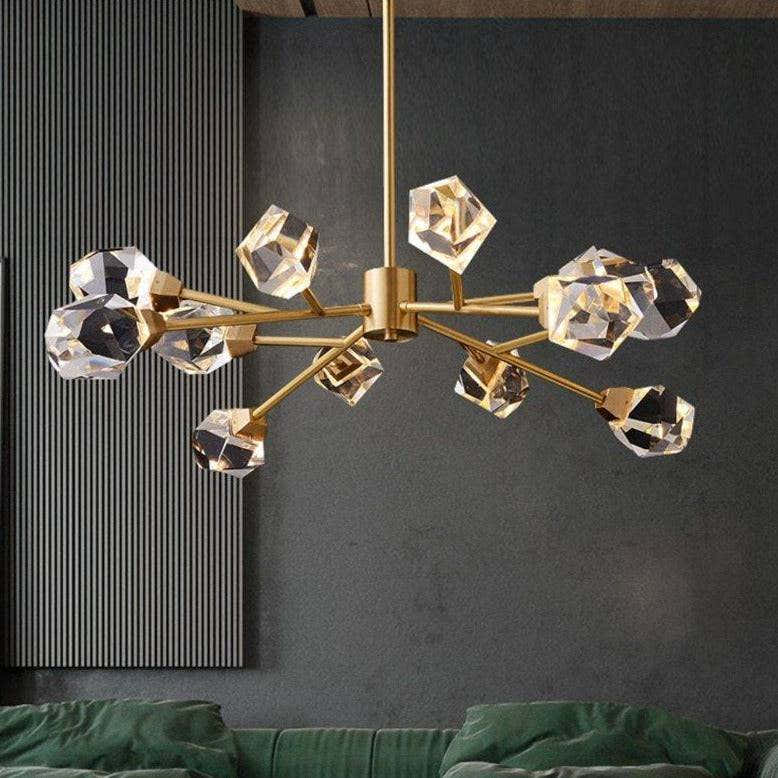 Eve Branch Crystal Chandelier 12-Light