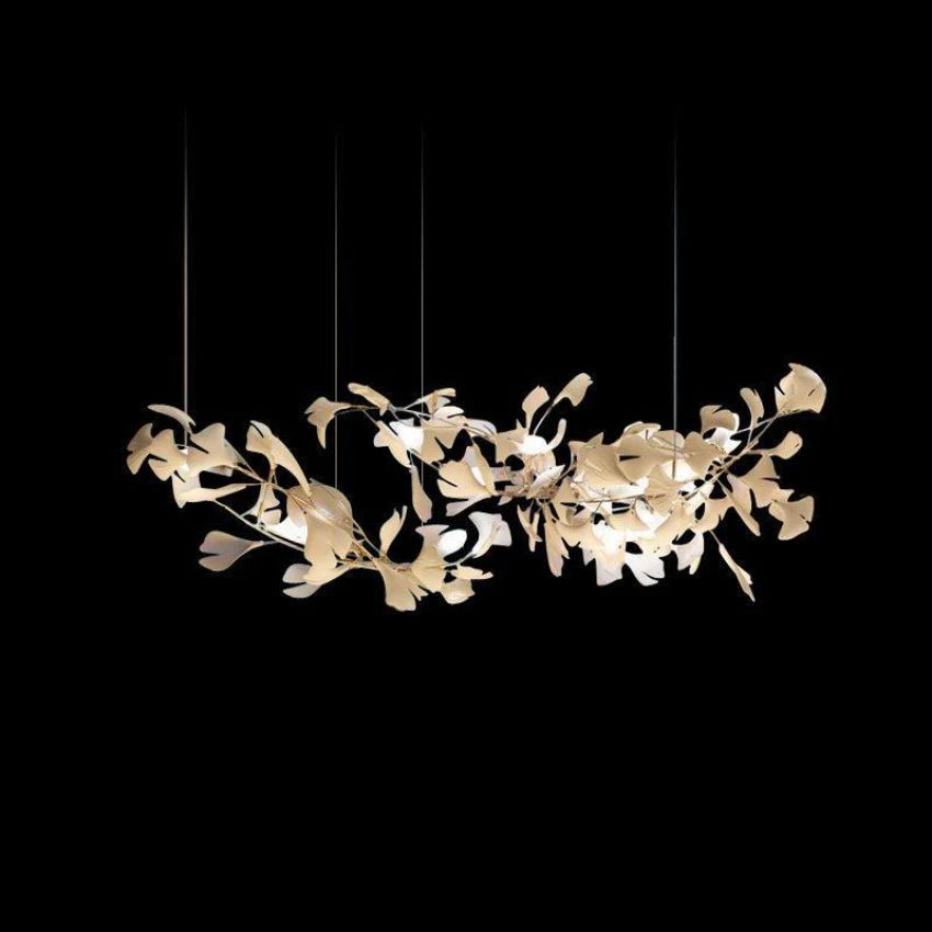 Ceramic Ginkgo Chandelier 4 Sizes