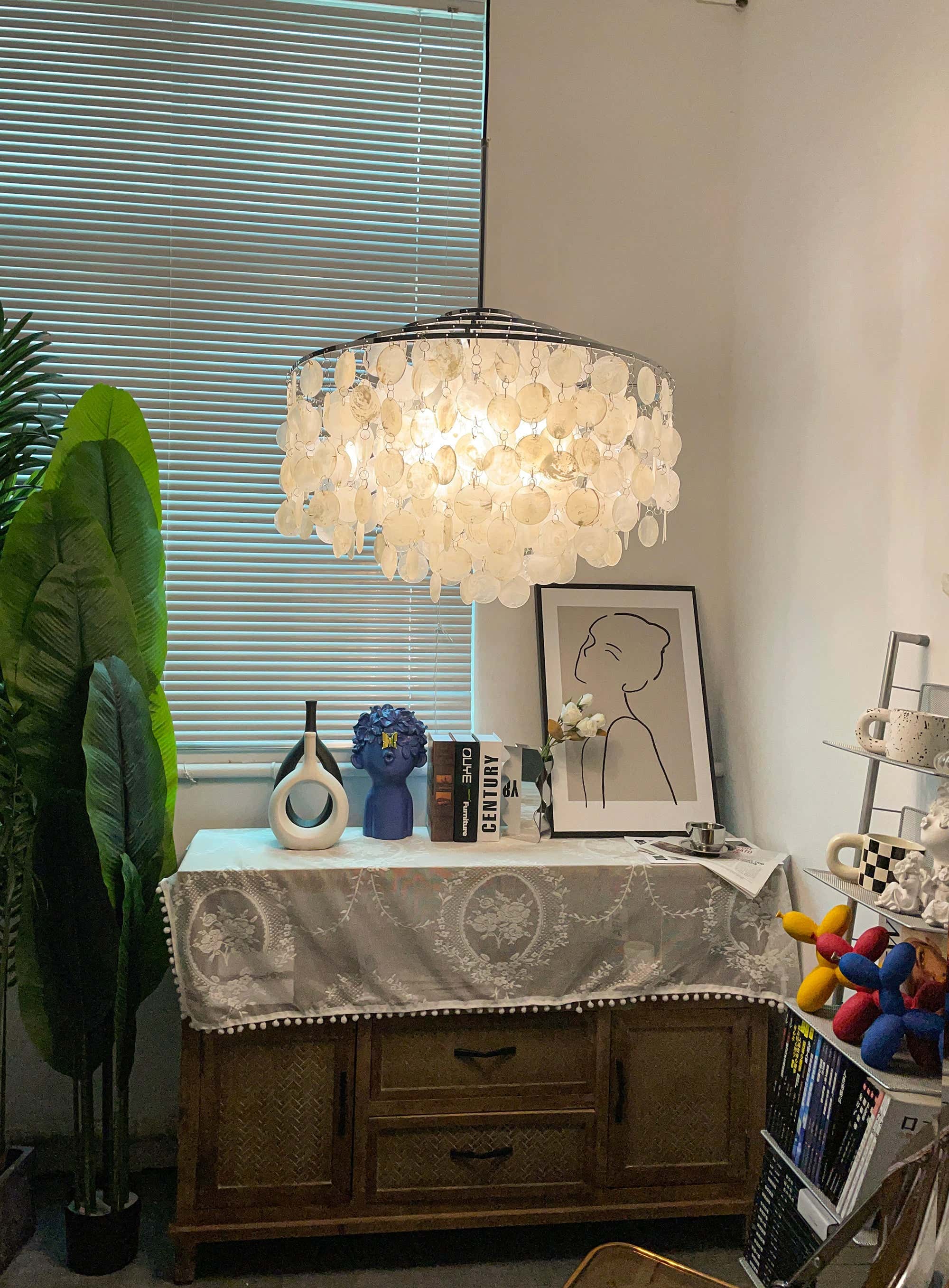 Shell Pendant Light