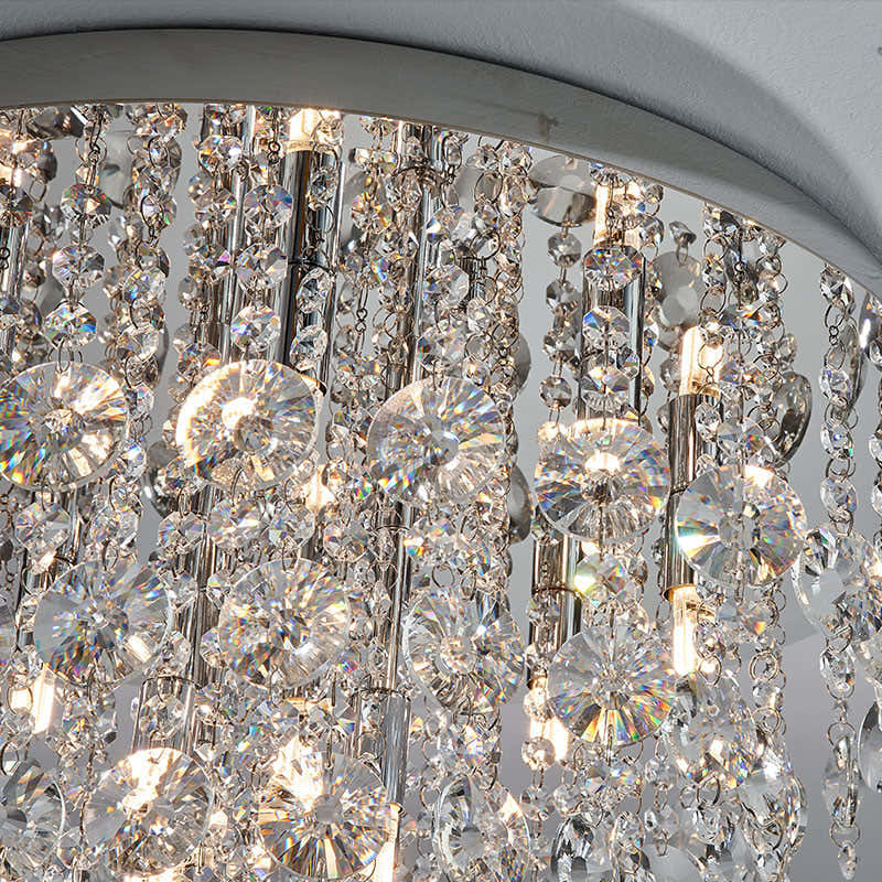Flush Mount Crystal Ceiling Lighting – Hermanlamps