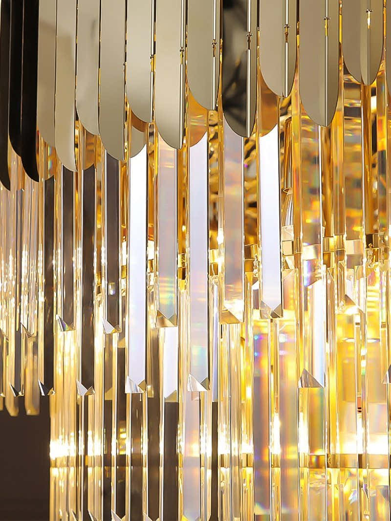 Enoch Multi Tier Crystal Chandelier