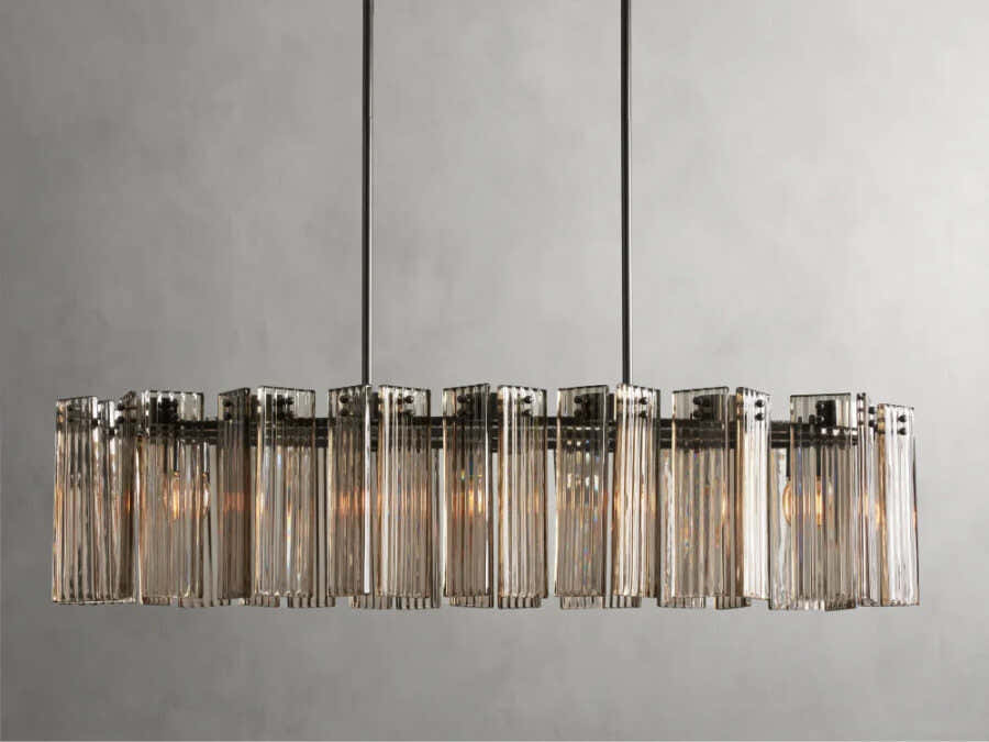 Delsie Oval 51" Chandelier