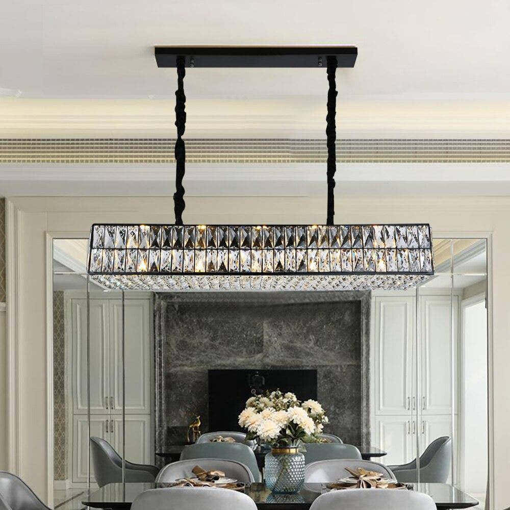Mariano Kitchen Island Modern Crystal Chandelier