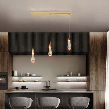 Cadere Water Drop Lighting Fixture