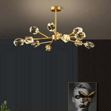 Eve Branch Crystal Chandelier 12-Light