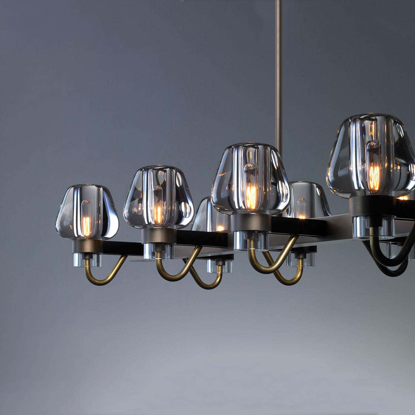 Letitia Linear Crystal  Chandelier