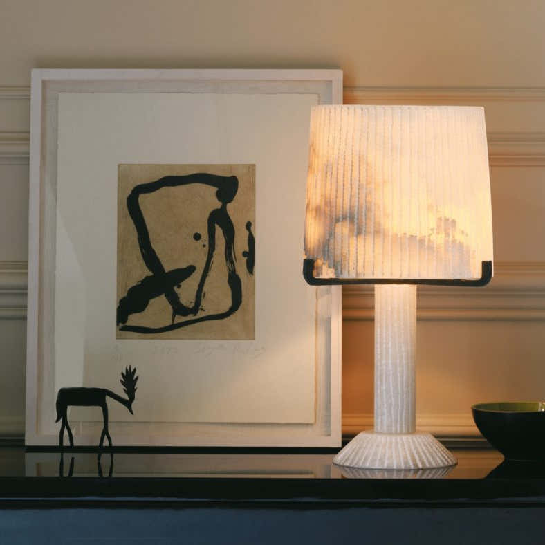 Acropolis Alabaster Table Lamp