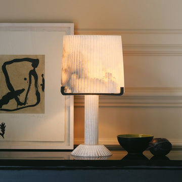 Acropolis Alabaster Table Lamp