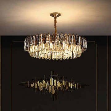 Lazzo Modern Crystal Chandelier