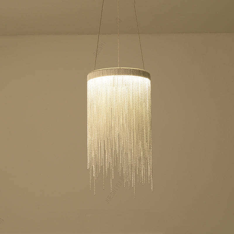 Tassel Round Mini Pendant