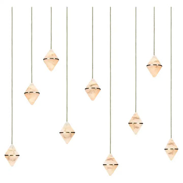 Gem Rectangular Chandelier 9