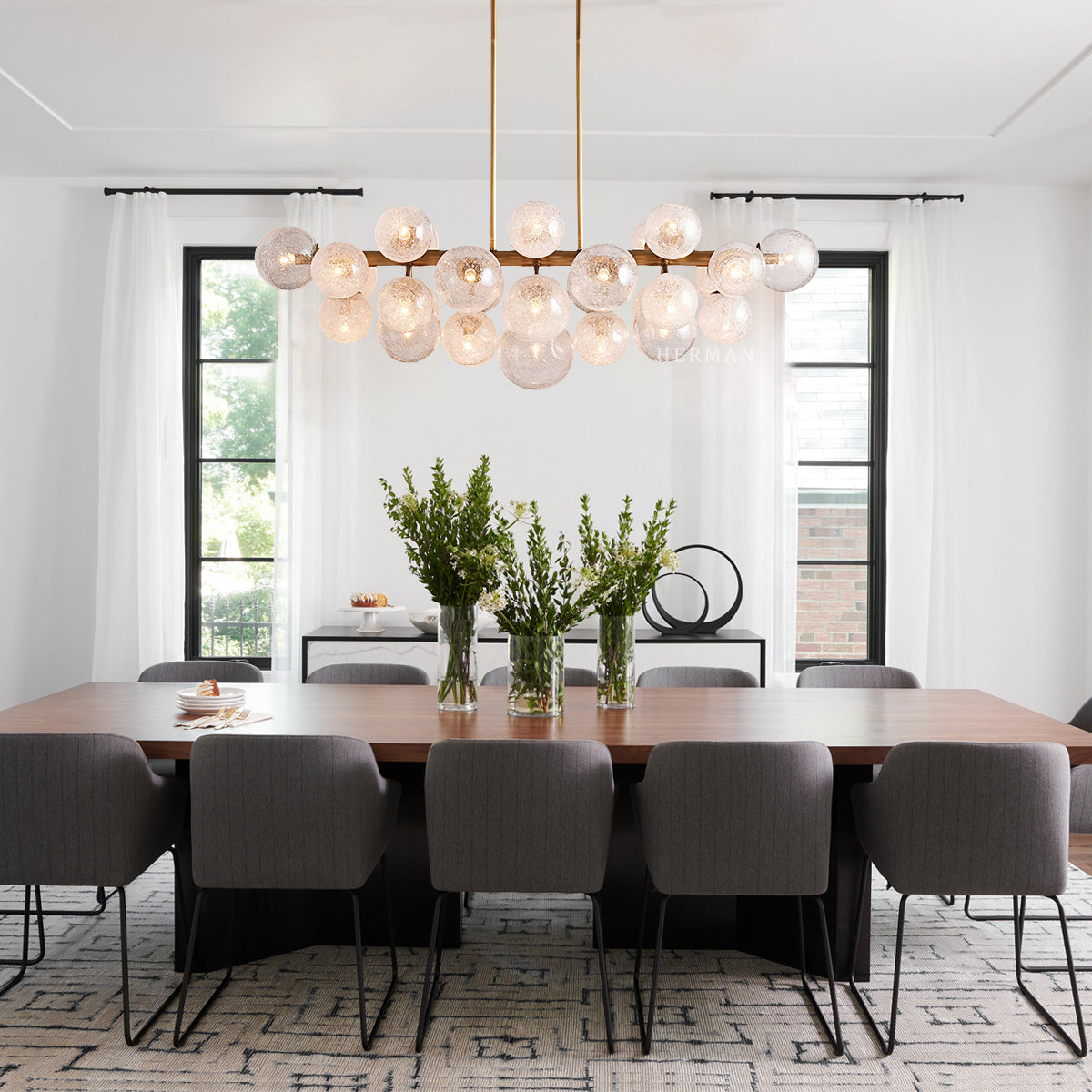 Mandoza Linear Chandelier