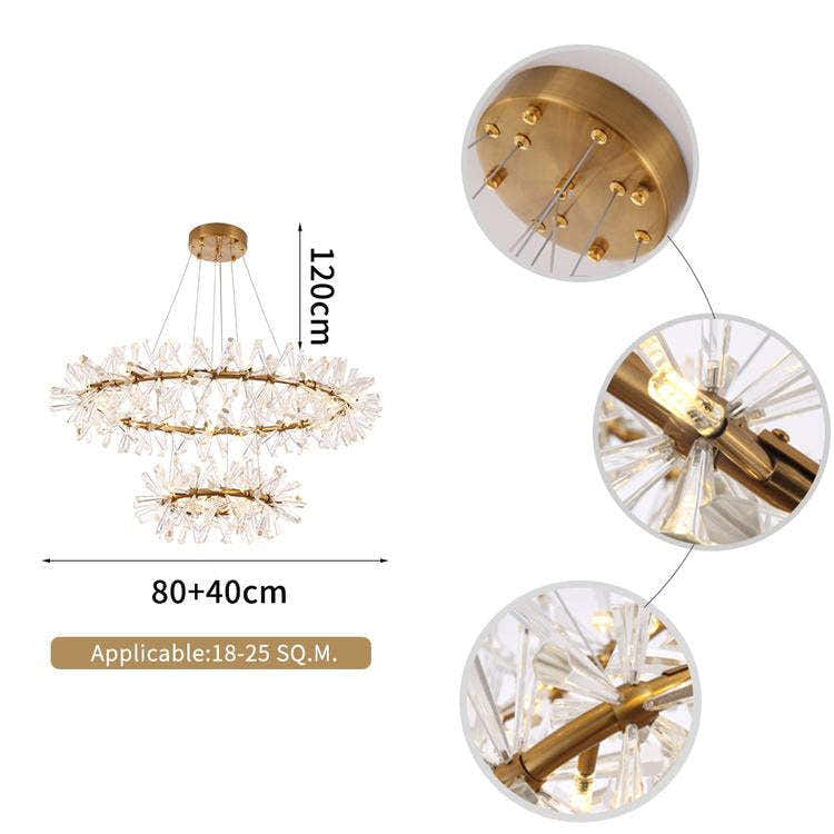 Kylie Ring Crystal Chandelier