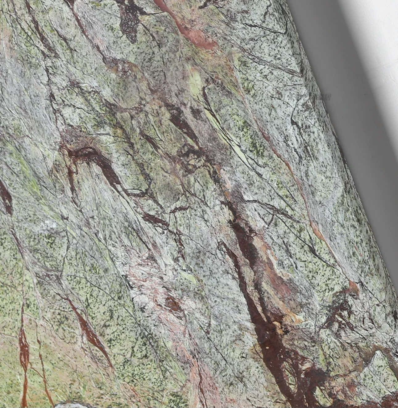 Green Marble Square Wall Lamp