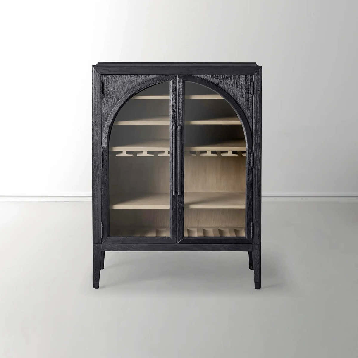Hattie Low Bar Cabinet in Oak 36"W