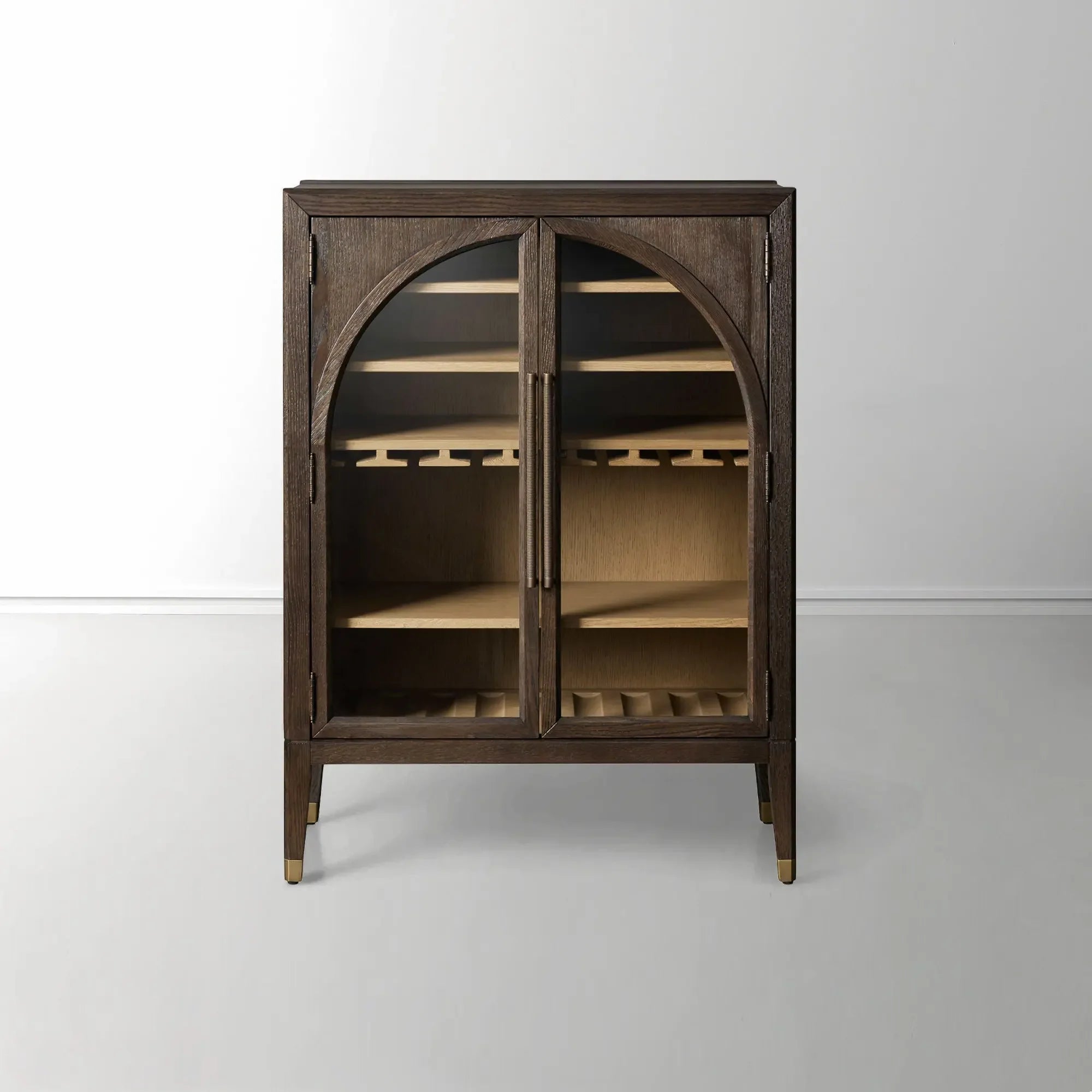 Hattie Low Bar Cabinet in Oak 36"W